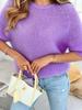 Spring-Summer Women's Slimming Mohair Knit Pullover