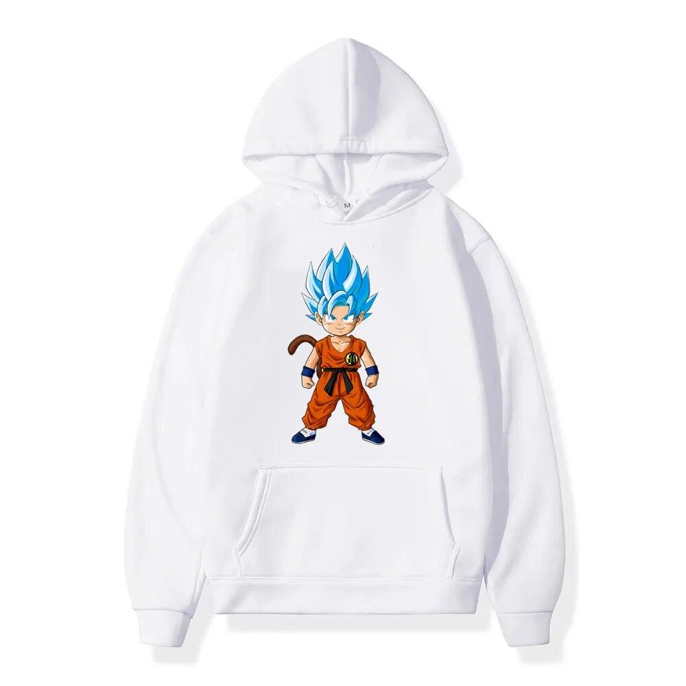 Japanese Anime Hoodie Unisex Women Dragon-ball Hip Hop Winter Fleece Hooded Unisex Harajuku Sweatshirts Clothes Male Dropshipping