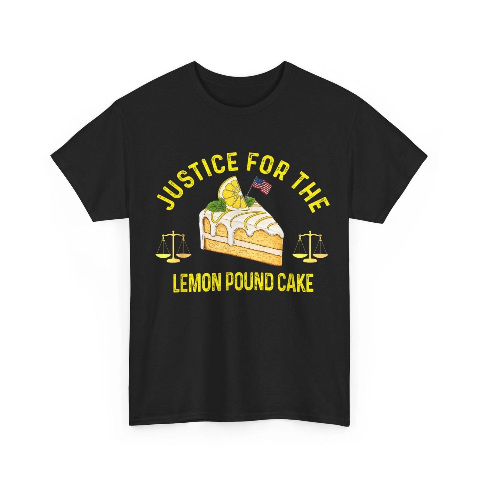 Funny Lemon Pound Cake Funny Vintage For Matching Men T-Shirt 4XL
