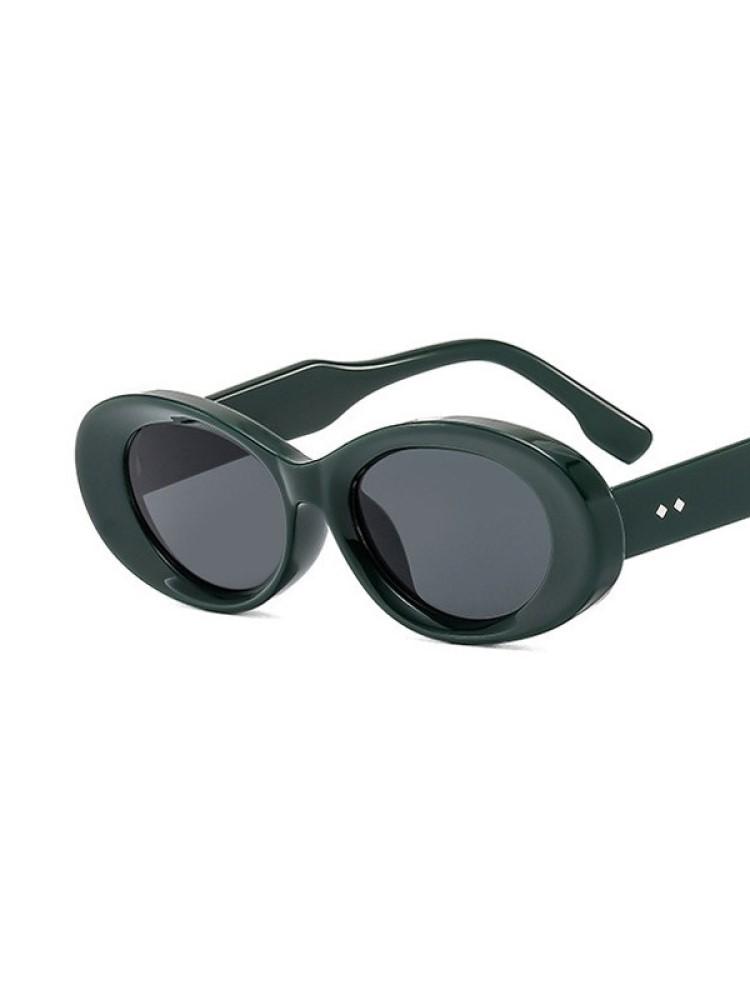 Vintage Round Sunglasses Women Retro Oval Sun Glasses High Quality Trendy Brand Eyewear for Female Fashion