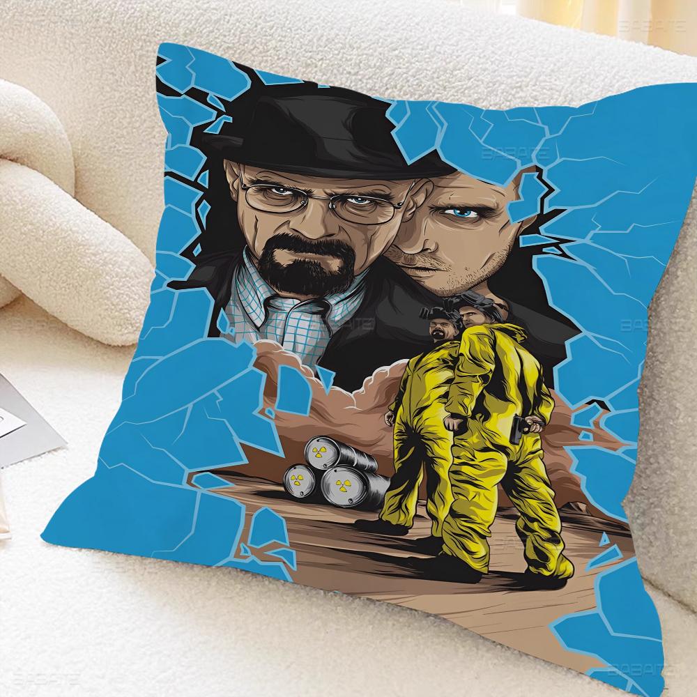 TV Show B-Break Ing B-bad Pillowcase Toon Gift Cushion Cover Bedroom Home Sofa Chair Seat Decor Pillow Case