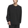 Adidas Tech Rain Crew Sweatshirt Soft Comfortable Sports Casual Hoodie Men Sweatshirt Black JI8671