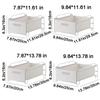 Large Capacity Under Sink Shelf Drawer Type Cabinet Storage Box Durable Cabinets Organizer  Bedroom
