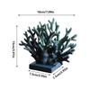 Estatua de Coral de Resina Realista Temática Marina Decoración Costera Escultura Náutica Artificial para Pasillo Armario de Vino Decoraciones de Baño