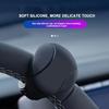 One-Hand Operation with Built-in Metal Bearing & Non-Slip Grip Easy-Grip Silicone Steering Wheel Knob 360° Smooth Rotation