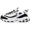 Skechers D'lites White Black Women's 13148-WBK