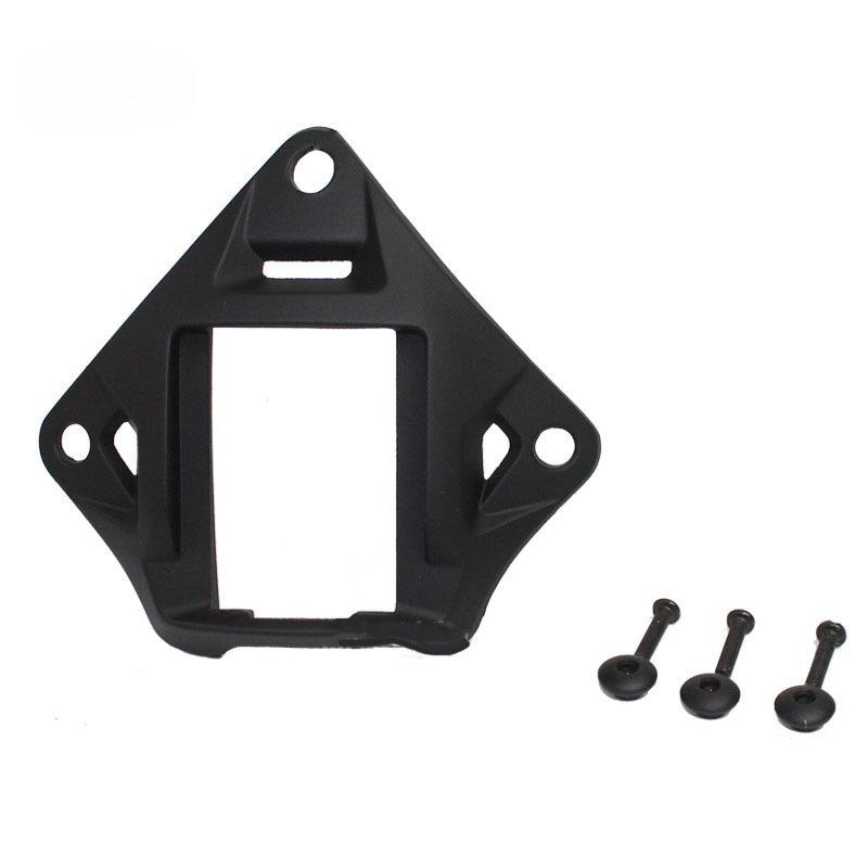 Tactical Helmet Frame NVG Shroud Aluminum Alloy 3 Hole Skeleton Mount ARC Rail Adapter for FAST MICH Helmet Accessories