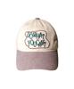 Seullipiseullib Do What You Cant Beige/Light Purple Ball Cap