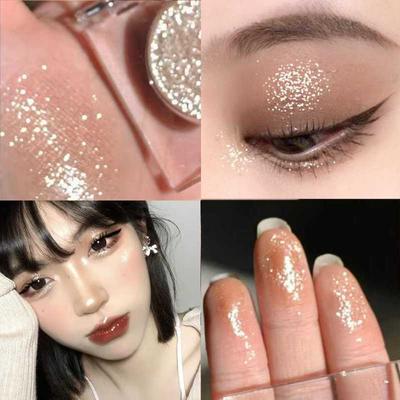 Didelio blizgesio kontūravimo padėklas akių šešėlių padėklas Pearl Fairy Glitter bulvių košės Smulkiai blizgantis šviesinantis vandeniui atsparus ilgalaikis studentiškas makiažas