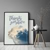 Picture, poster Framed 73x53 cm Think P513