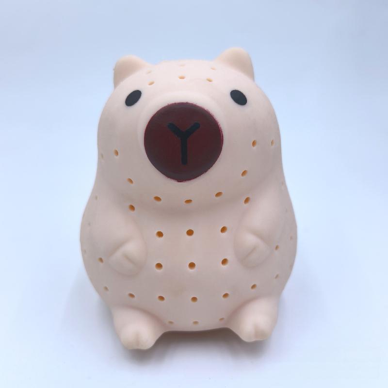 

Baby Bath Toys Sponge Water Absorbing Capybara Squeezing Stress Ease Toys Summer Swimming Play Water Plaything For Kids Bath Plaything
