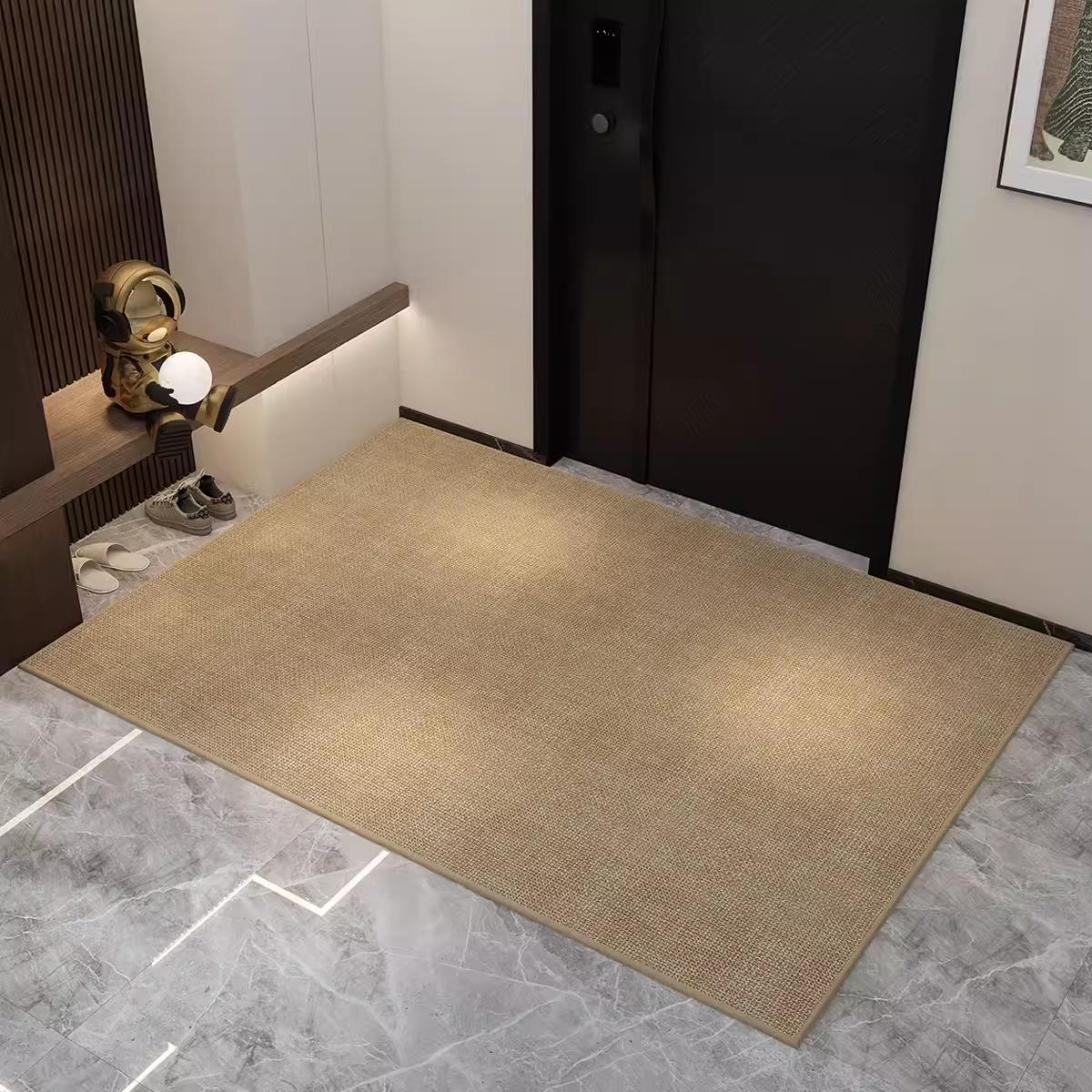 

Luxury Imitation Sisal Entryway Doormat - Customizable Home Carpet 80CM×120CM