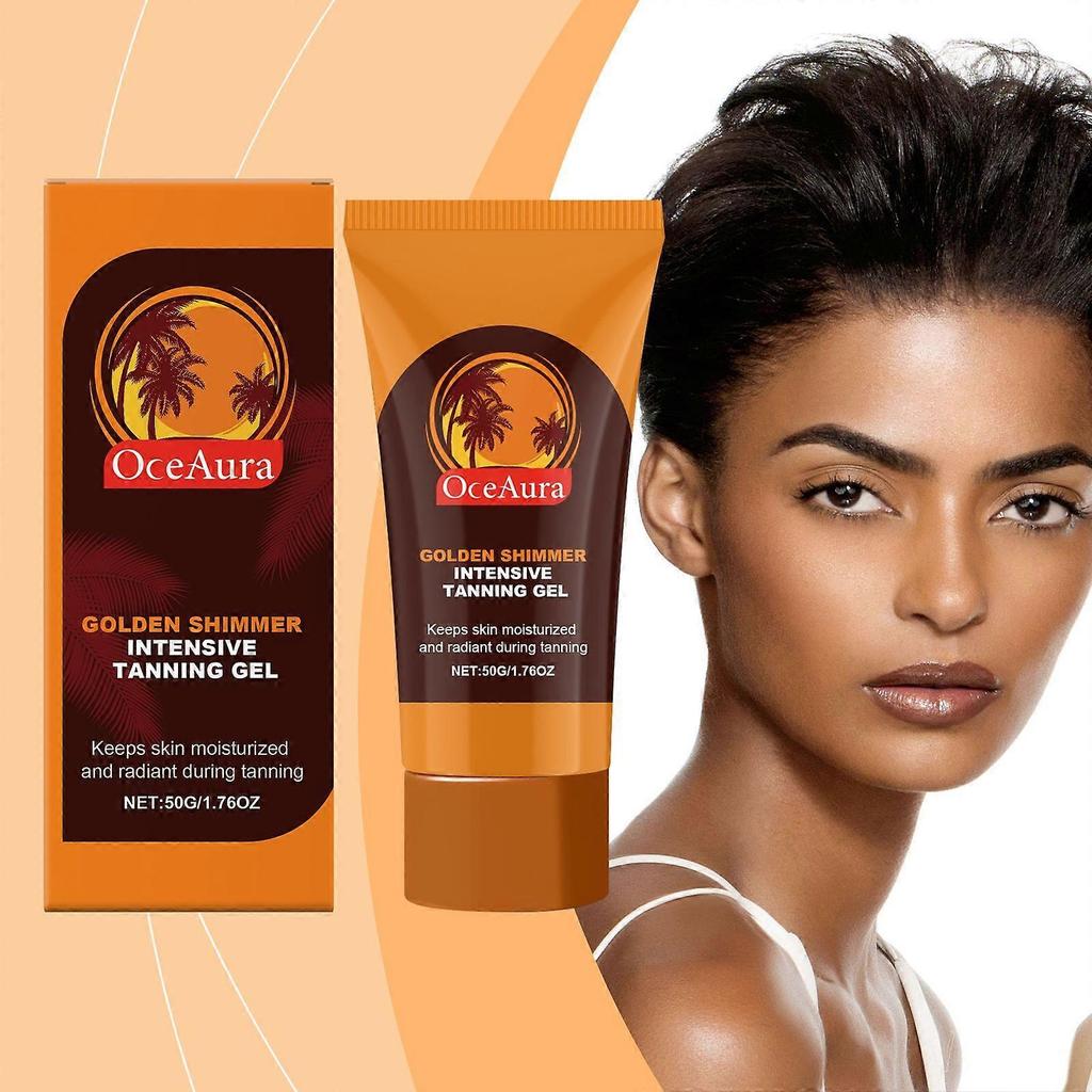 Oceaura Darkening Gel Outdoor Bronze Skin Moisturizing, Nourishing, Shiny And Radiant Sun-Enhancing Gel