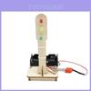 Wooden Diy Traffic Signal Light Educational Toy For Kids Science Experiment Stem Education