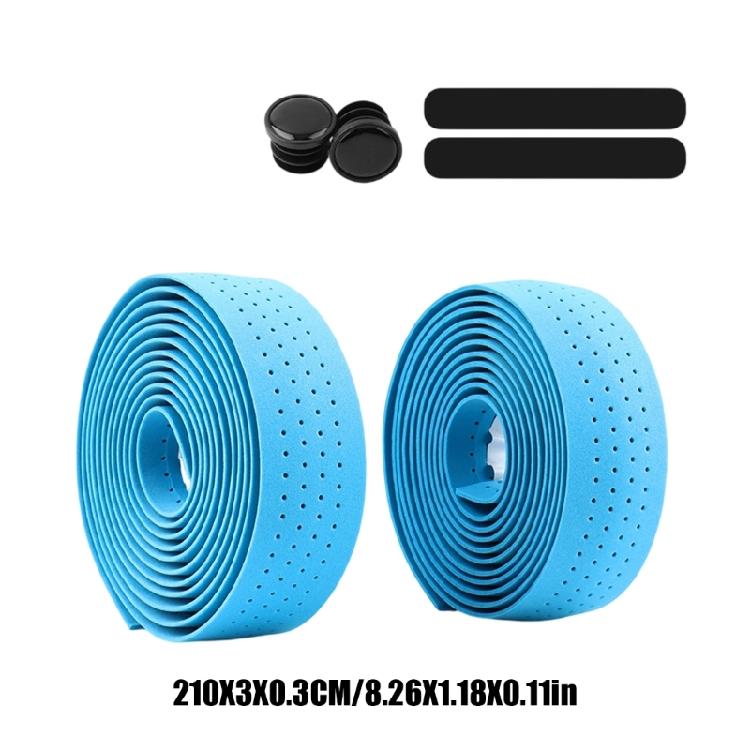 2Pcs Comfortable Bikes Handlebar Tape Anti Vibration Wrap Nonslip Bicycles Handlebar Tape Wrap Cycling Accessories