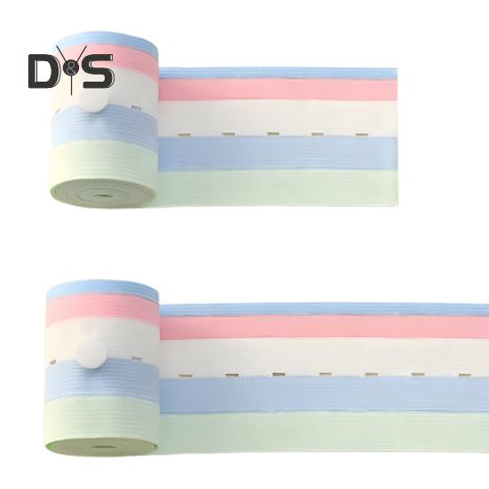 

1 пара пояса для мониторинга плода с петлей-кнопкой, бандаж для монитора сердца плода, расширенный эластичный больничный ремень для монитора плода для беременных женщин разноцветный