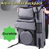 Waterproof Sketching Tools Art Bag Canvas Artist Canvas Backpack Portable Drawing Board Bag  Travel