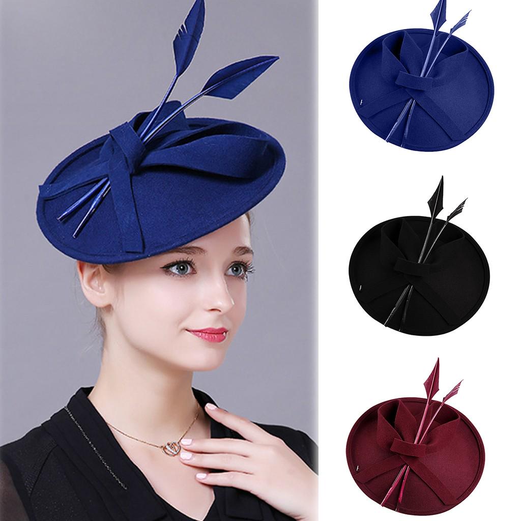 Buy Fascinators Womens Flower Derby Hat for Cocktail Ball Wedding