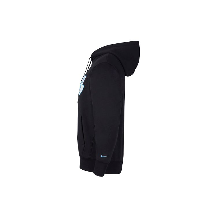 Nike NBA City Edition Logo Fleece Hoodie Men Tops Black CN2547-010