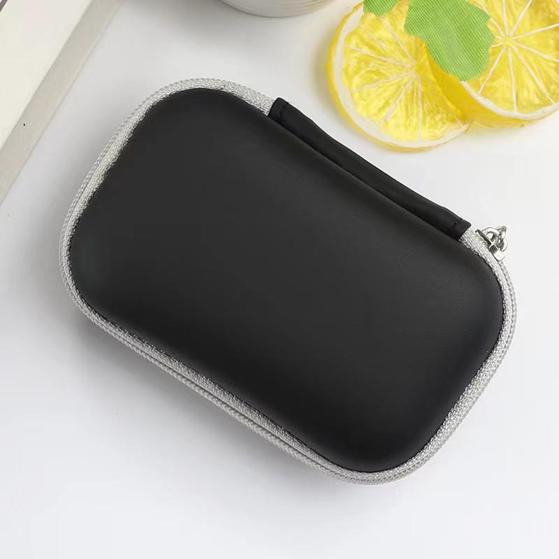 Hard Eva Pulse Oximeter Storage Bag Carrying Case Zipper Fingertip Pulse Oximeter Bag Protective Box Strong Space