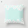 Decorative Sofa Pillowcase Throw Green Collection Cushion Cover Eye Geometric Abstract
