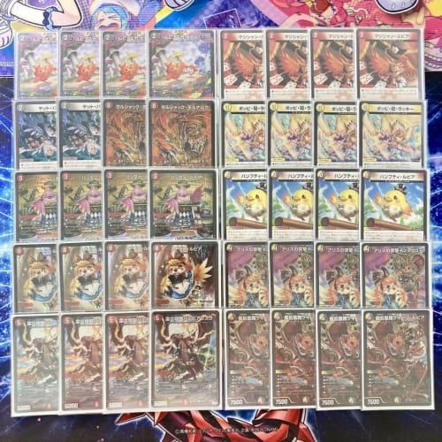 

[Full-scale Constructed Deck Sale] Deiga Firebird Deck, Triple Sleeved, Poppi Crown Lucky, Borshack Molnaruk, Alice Lupia, Raien Shoyo Vulpiaresque, D