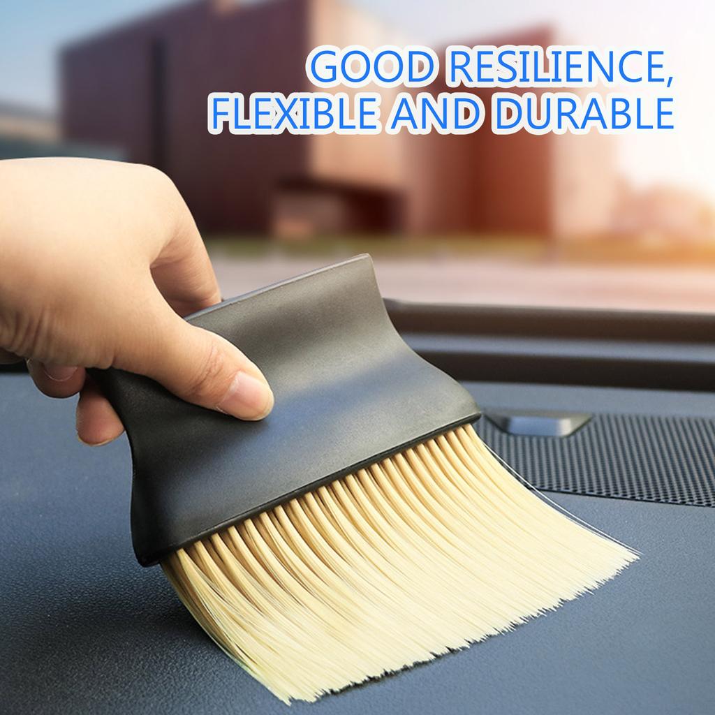 Dust Removal Brush Auto Interior Dust Brush Car Detailing Brush Air Conditioning Outlet Cleaning Brush for Car Maintenance