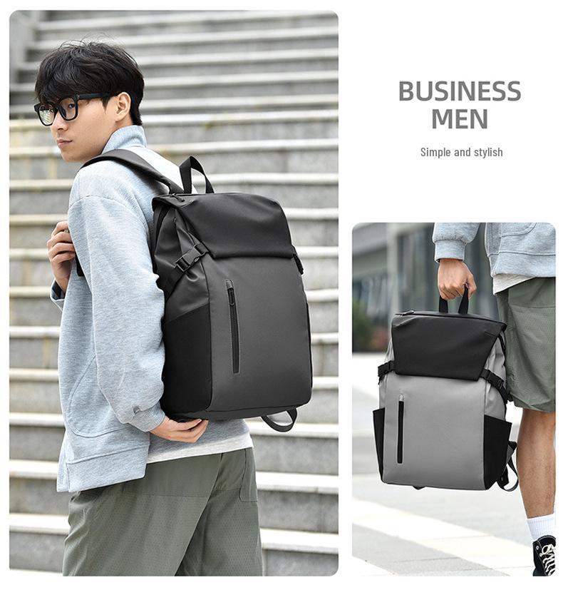 2025 Casual Sports Backpack: Large Capacity, Wet/Dry Separation for Students & Commuters