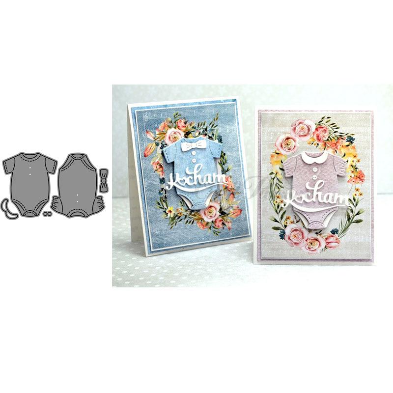 

Металеві ріжучі штампи Вирізані форми дитяча сукня Скрапбук Папір Крафт Ніж Формечко Лезо Пунш Трафарети 1 pcs