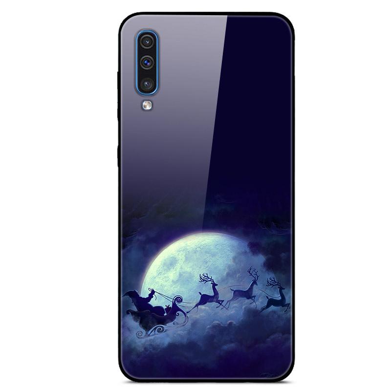 6.4" For Samsung Galaxy A30s A51 A50 Case A 30s Glass Back Cover Case For Samsung A30s A50 A70 A51 Case A 30 s A 51 Case Bumper