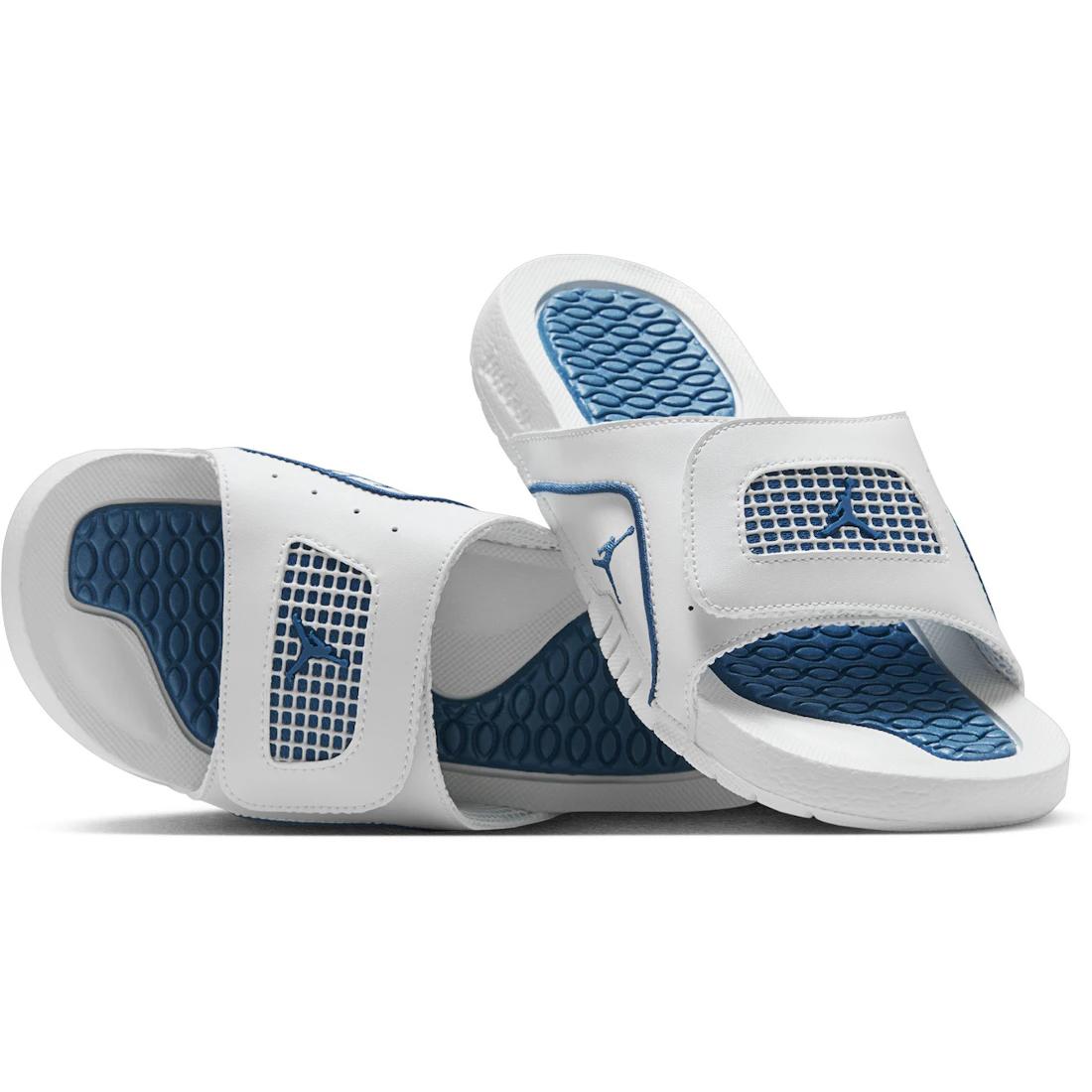 

Кеди Jordan Hydro 4 Retro Off White Neutral Grey Industrial Blue (GS)(532226-141) 36