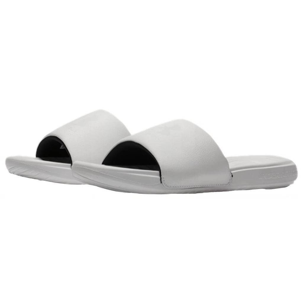Under Armour Ansa Fixed Slides 'Triple White' Women's 3023772-101