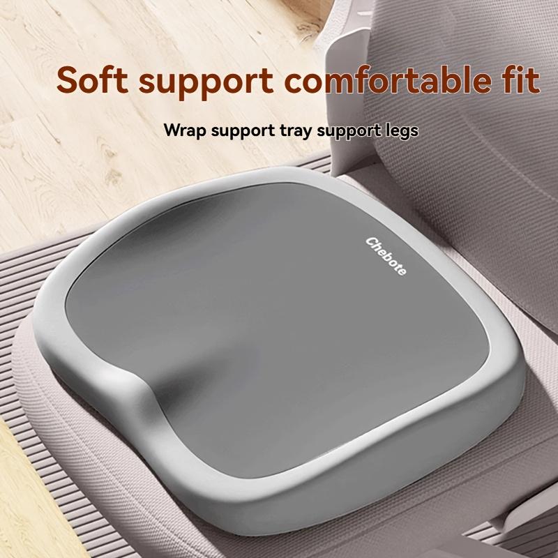 

Подушка сиденья из пены с памятью, регулируемая подушка для поддержки поясницы и спины, портативный коврик для стула, подходит для офисного и домашнего использования, мягкая подушка