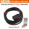 Red LED sensor photoelectric switch CX-441 CX-421 CX-481NPN PNP Diffusion Type Proximity Switch With Reflective Plate