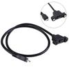 Extension cable plug to female panel installation screw Micro USB2.0 with