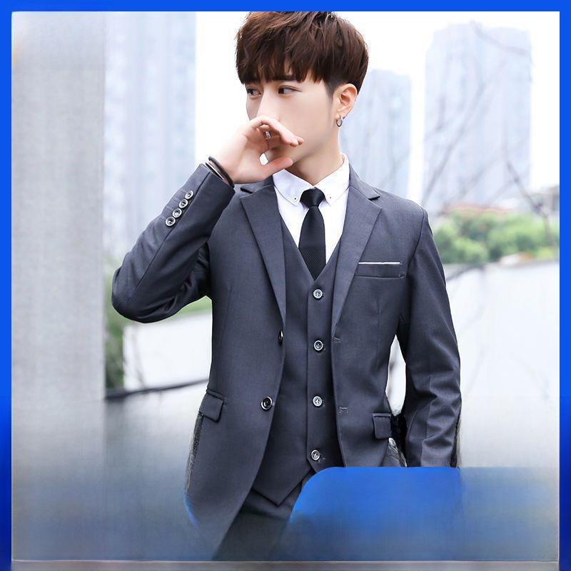 Men's Business Slim Fit Suit Jacket - Casual or Formal Wear for Groom & Groomsmen.