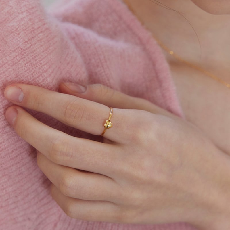 Murmur [925silver]Petit Heart Ring