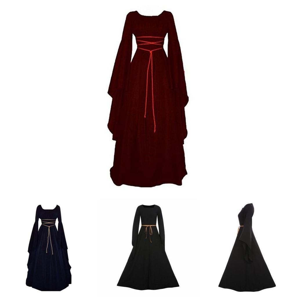 Elegantes Viktorianisches Renaissance Gotisches Kostümkleid Für Cosplay Und Fantasy-Veranstaltungen