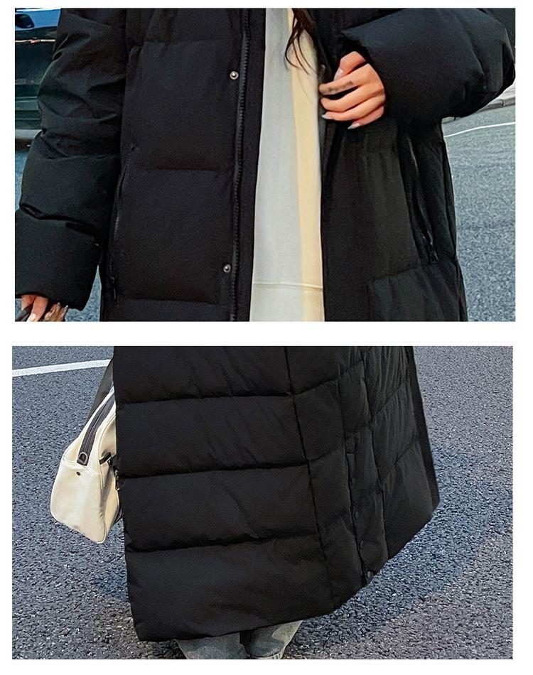 Ultra Long Goose Down Jacket - Windproof, Waterproof, Extra Thick Winter Coat for Men & Women