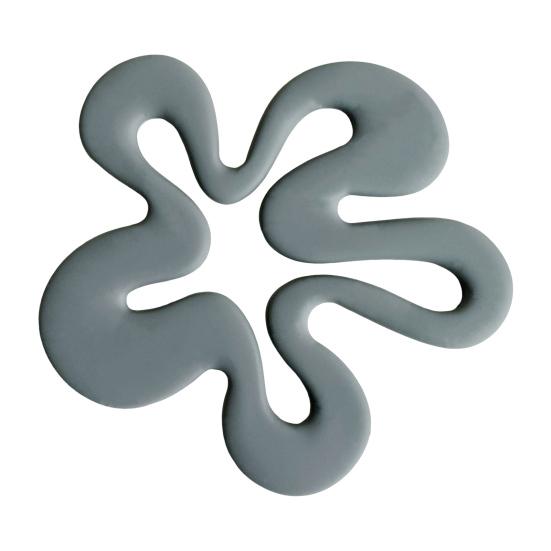 Flower Shaped Silicone Coasters Heat Resistant Placemats for Hot Pots Pans Non-Slip Table Protectors for Modern Kitchen