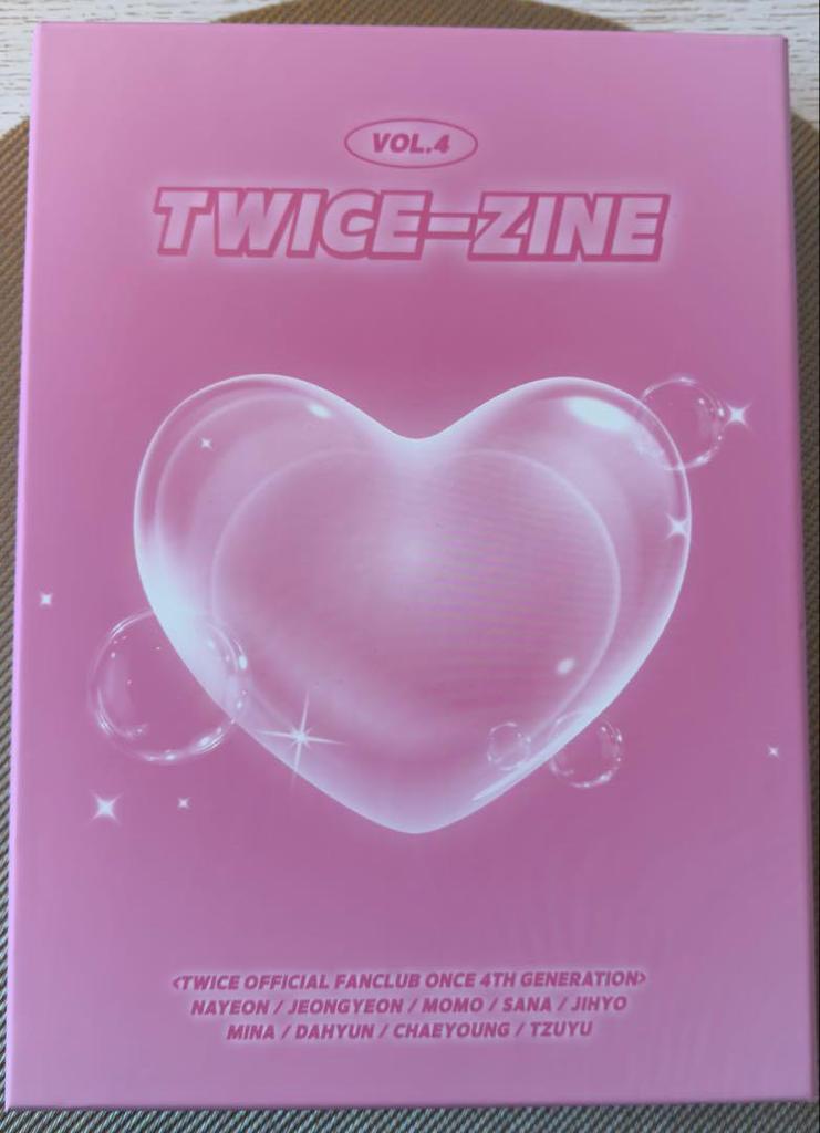 [USED] Extremely Rare: TWICE OFFICIAL FANCLUB ONCE 4th Generation Membership Kit