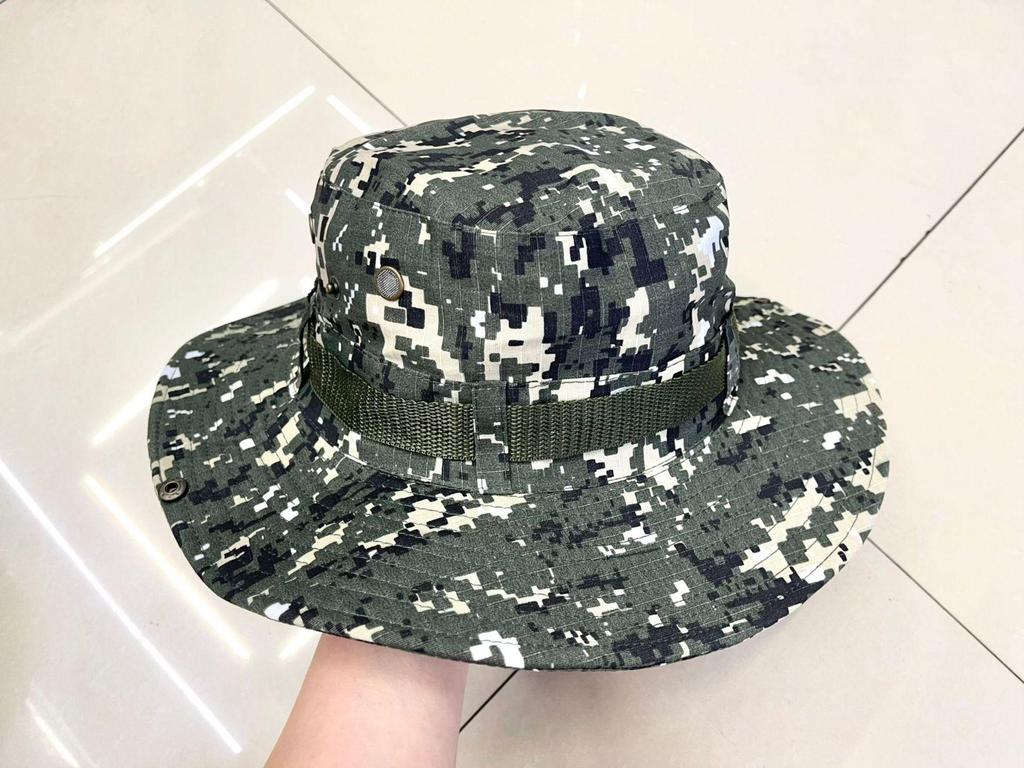Double-Sided Outdoor Wide Brim Bucket Hat for Fishing, Hiking, and Sun Protection
