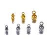 50-100pcs Stainless Steel Ball Chain Connectors Clasp Calotte End Crimps Beads Fastener for Jewelry Making DIY Accessories