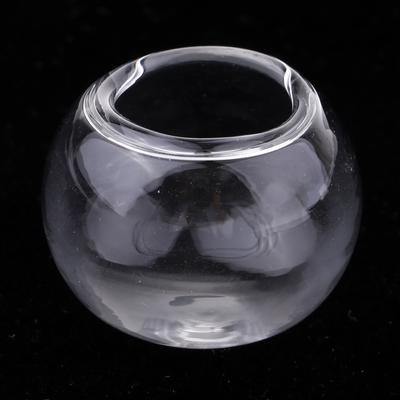 6 Pieces Miniature Round Cocktail Glass Set Dollhouse Kitchen Accessories
