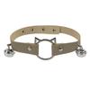 PU Leather Cat Collar Punk Bell Necklace Original Design Couples