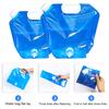 5L/10L Folding Water Bag Leak-proof Large Capacity Plastic Easy Filling Collapsible Water Carrier for Camping