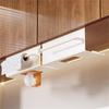 Rustproof Carbon Steel Kitchen Towel Rack With Strong Adhesive Backing Wall Mount Space Saving