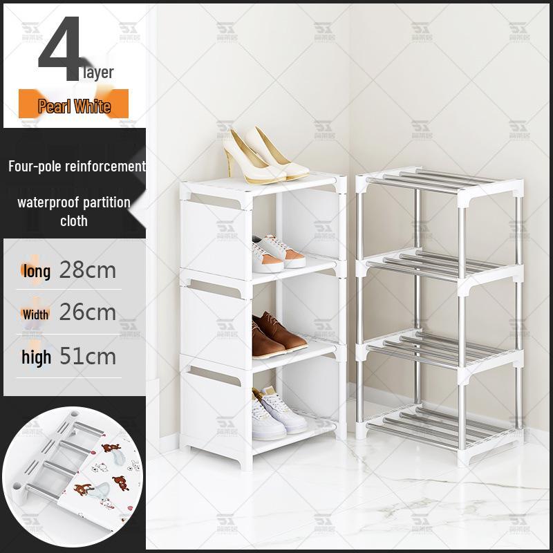 Компактная многоярусная обувница для общежитий и арендного жилья