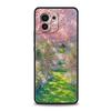 Case For Xiaomi Mi 15 14 13 12 11 Lite 14T 13T 12T 11T Pro Poco X7 X6 X5 X3 Pro F6 F5 F4 Cover Claude Monet Garden Paint Art
