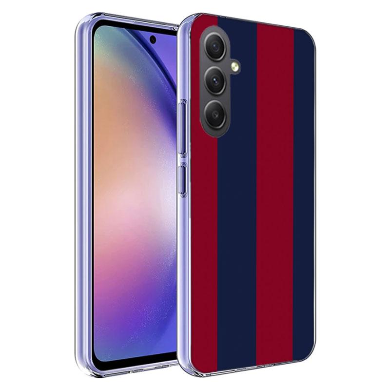 Milan Stylish Stripe Design Phone Case For Samsung A16 A26 A36 A56 A17 A03S A04S A02S A05S A50S A30 A20 A70S A40 A21 Galaxy Note